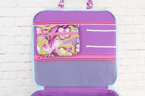 Sew Sweetness Amethyst Project Bag sewing pattern