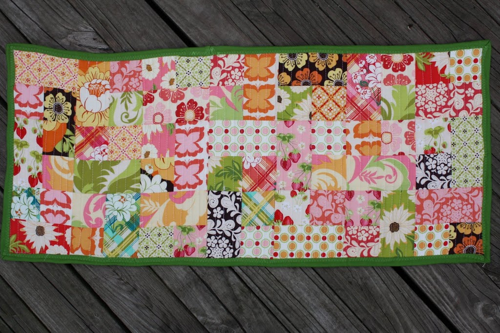 Tutorial: Rainbow Sherbet Table Runner