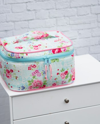 Sew Sweetness Video+PDF Pattern: Crimson and Clover Train Cases