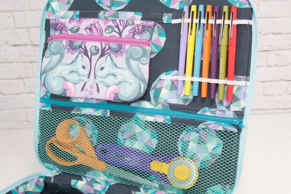 Sew Sweetness Amethyst Project Bag sewing pattern