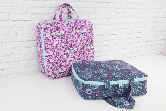 Sew Sweetness Amethyst Project Bag sewing pattern