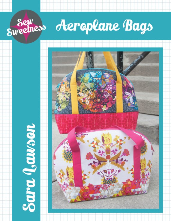 Sew Sweetness Aeroplane Bags sewing pattern