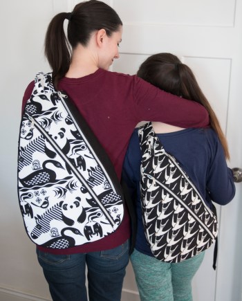 Sew Sweetness Park Sling Backpack Video+PDF Sewing Pattern