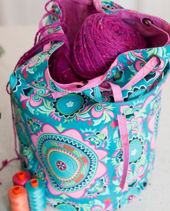 Sew Sweetness Yarn Minder Bag Video+PDF Sewing Pattern