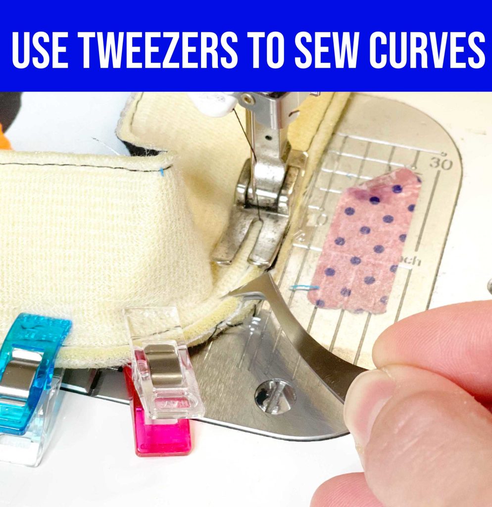 VIDEO: How to Use Tweezers to Sew Curves