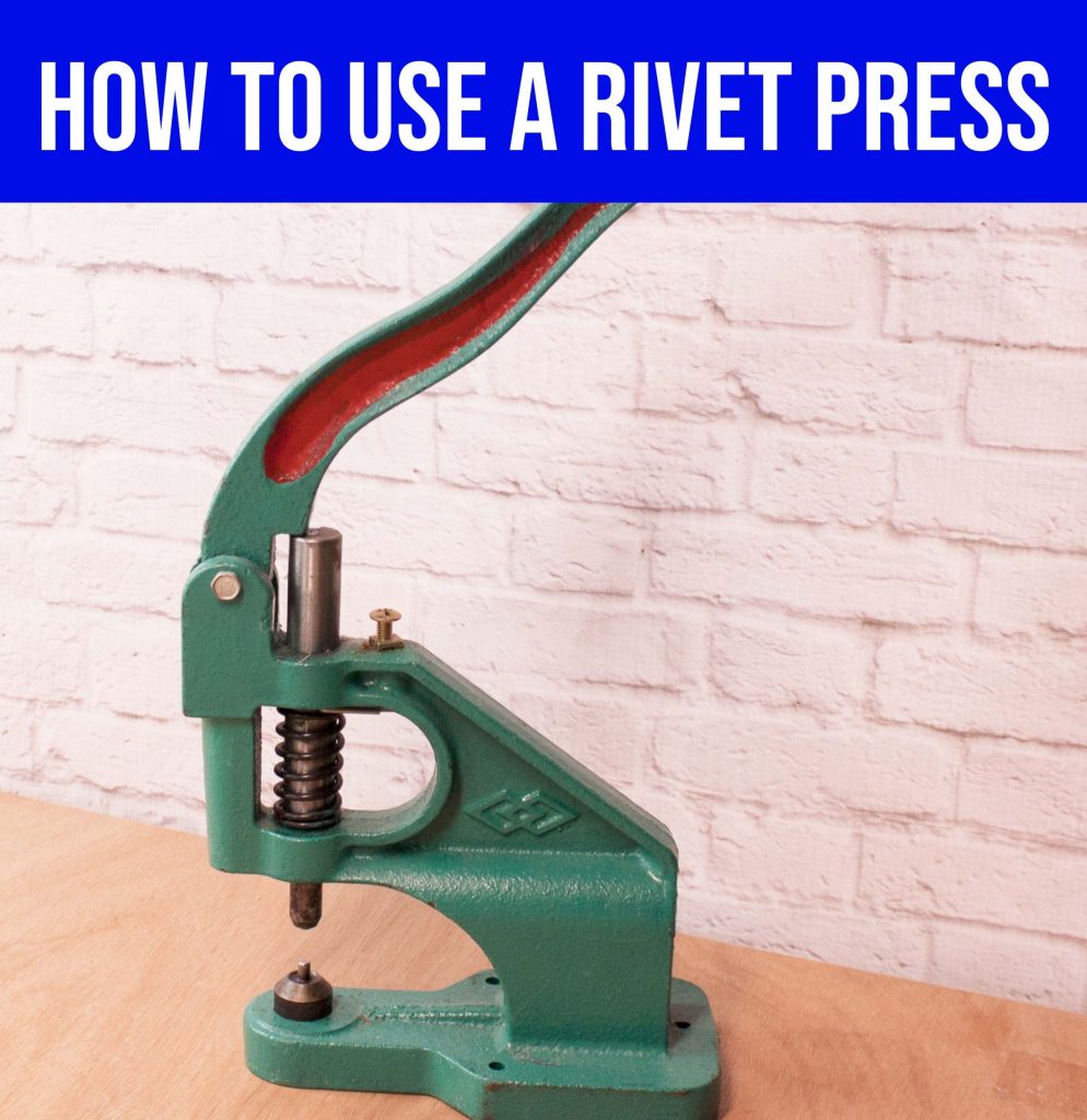 Video: How to Use a Rivet Press