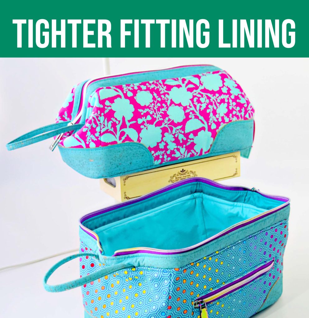 VIDEO: How to Sew Your Bag Lining at a Larger Seam Allowance for a Tighter Fitting Lining