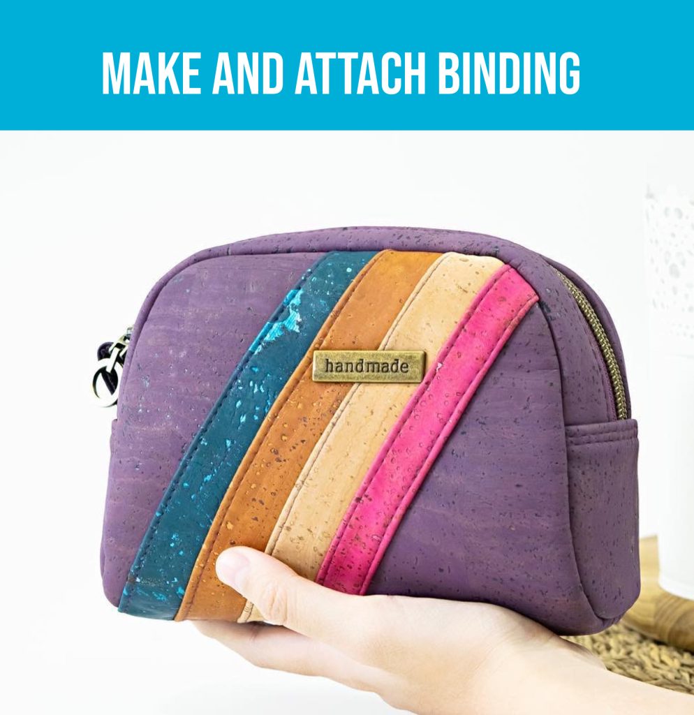 VIDEO: How to Make and Attach Binding to a Bag