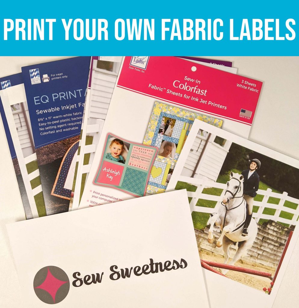 VIDEO: How to Print Your Own Fabric Labels