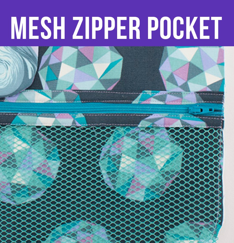 Video: How to Add a Mesh Zipper Pocket to a Bag