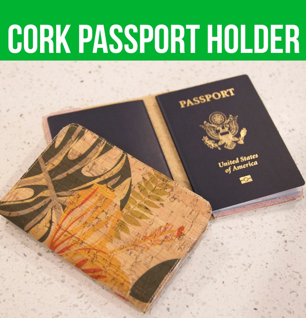 Cork Passport Holder