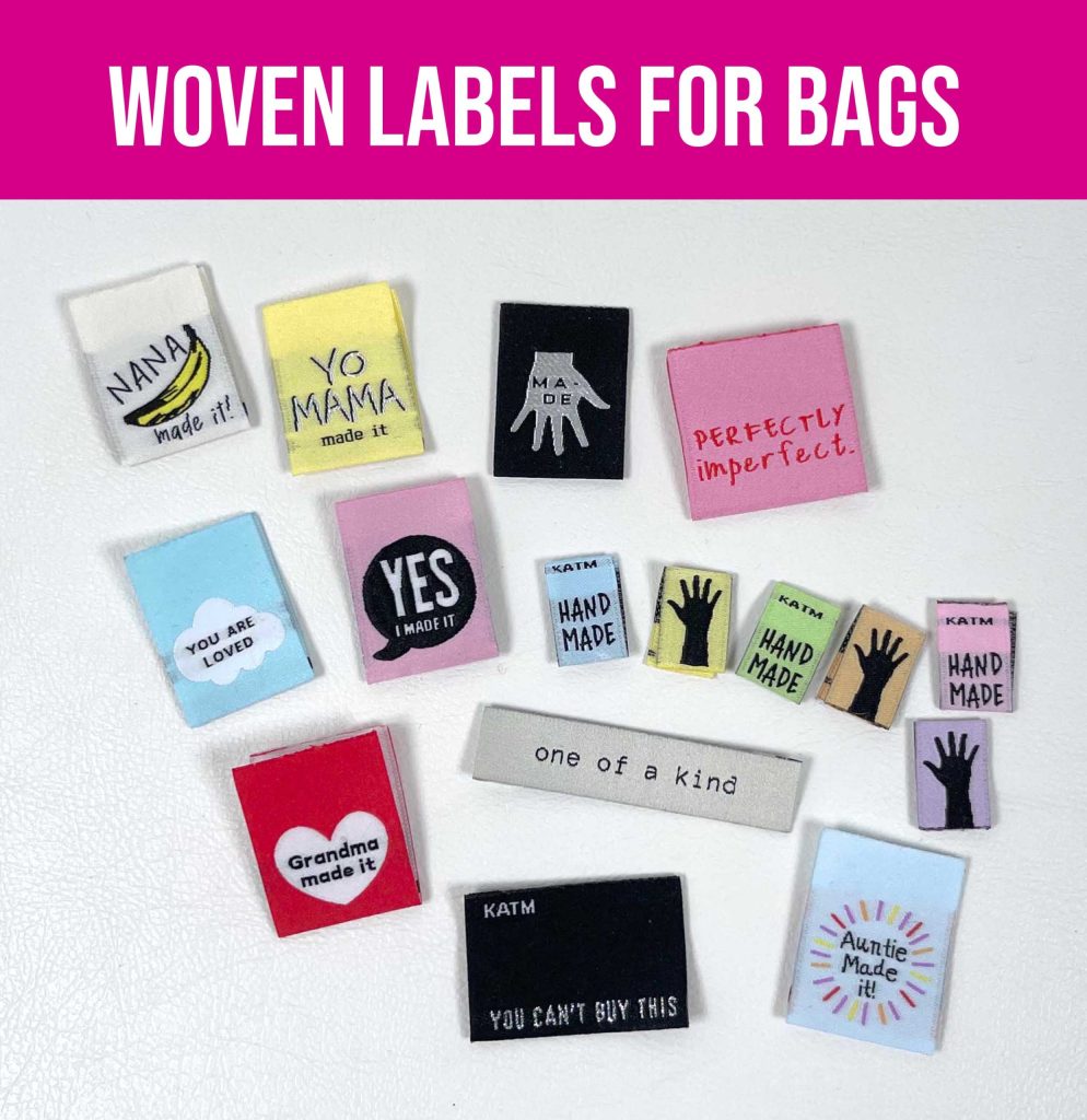 VIDEO: Using Woven Labels for Your Bags