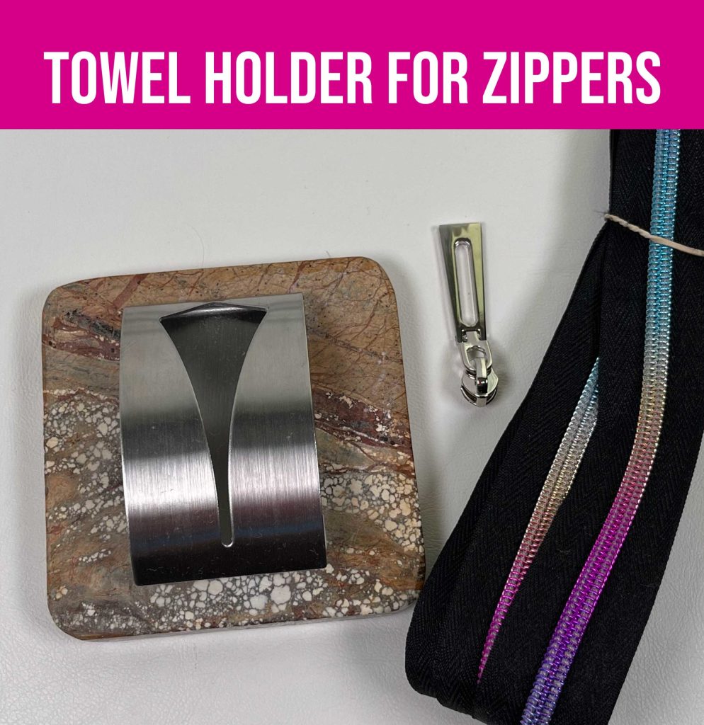 VIDEO: How to Use a Towel Holder to Attach Zipper by the Yard (Zipper Tape)