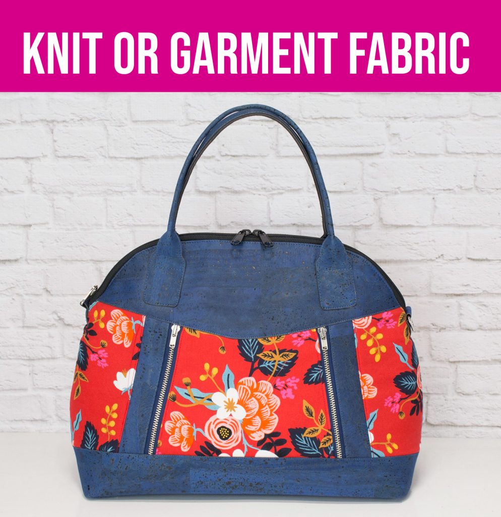 VIDEO: How to Use Knit/Stretch or Garment Fabric for a Bag