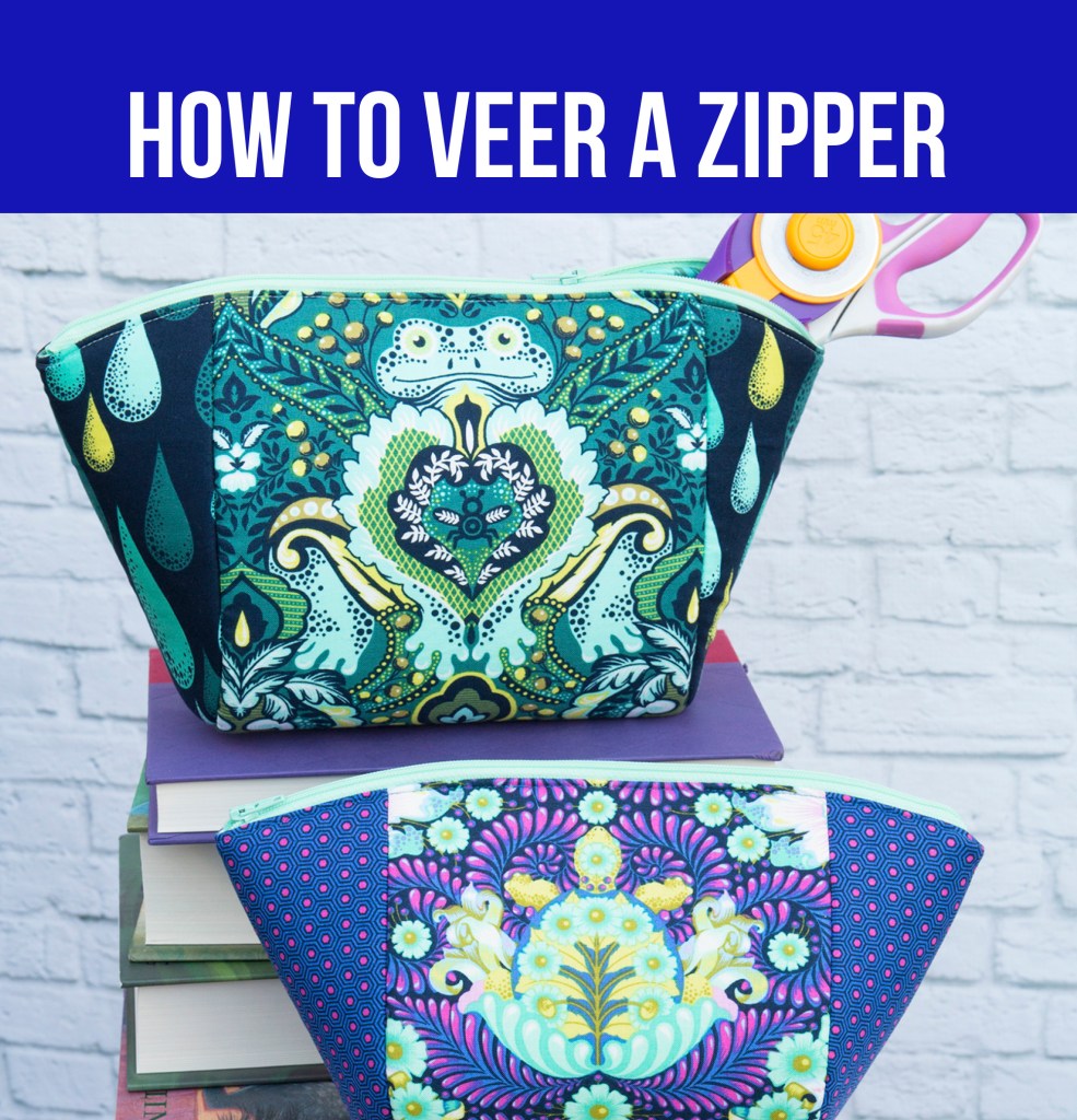 VIDEO: How to Veer a Zipper off the Edge of the Fabric