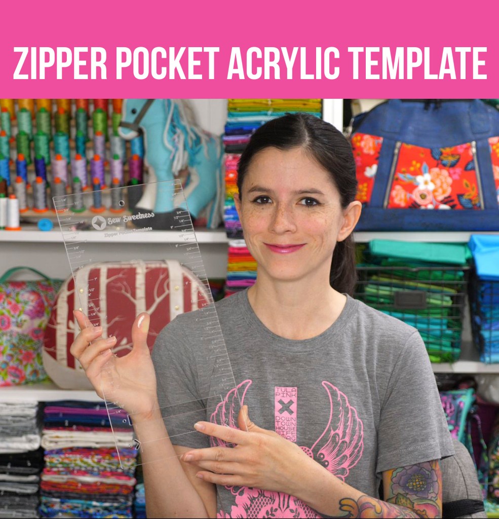 VIDEO: How to Use the Zipper Pocket Acrylic Template