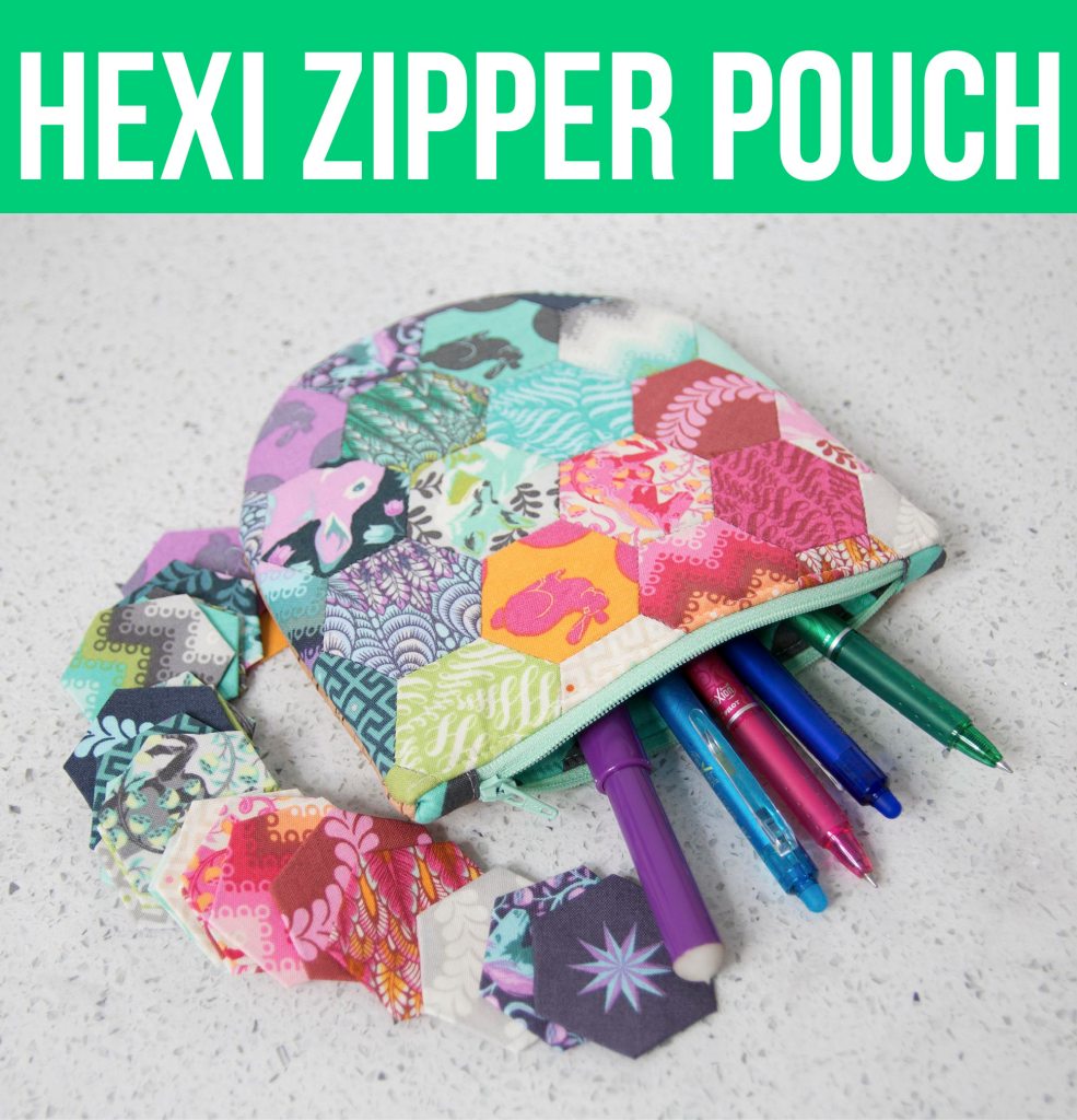 VIDEO: Hexi Zipper Pouch