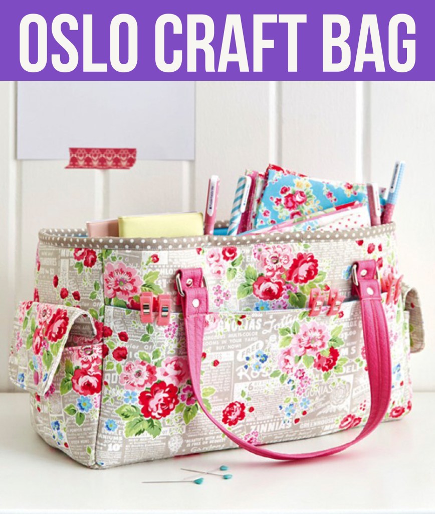 FREE Video+PDF Pattern: Oslo Craft Bag