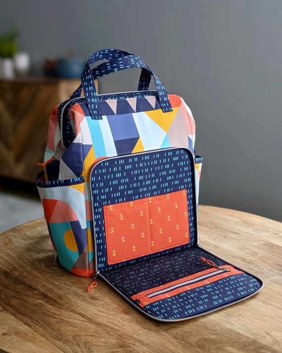 Sew Sweetness Chickadee Backpack Video+PDF Sewing Pattern