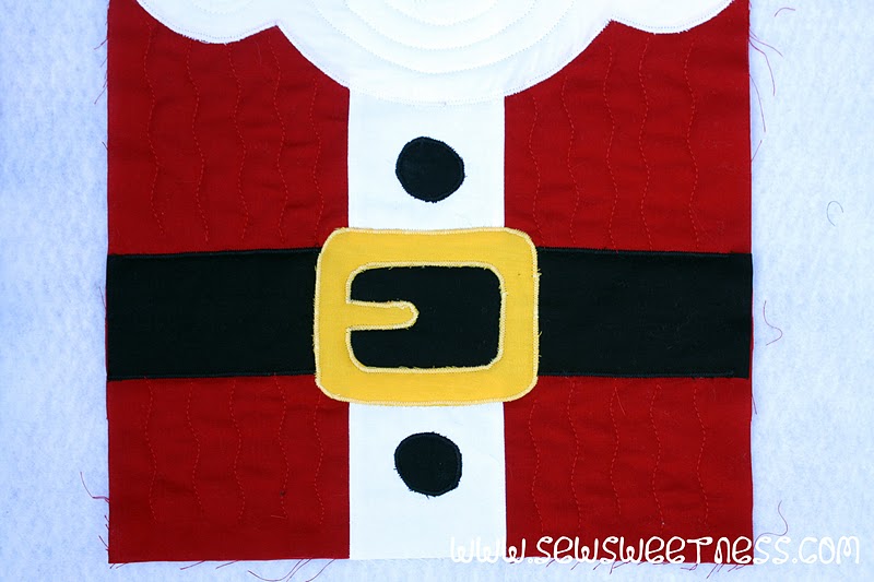 '12 Days of Christmas' Block 2: Santa Claus