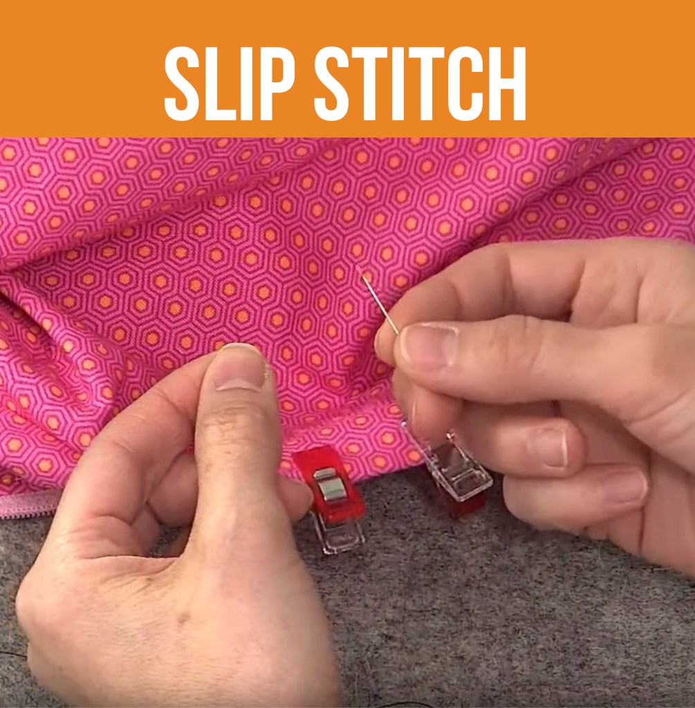 Video: How to Sew a Slip Stitch