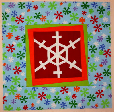 '12 Days of Christmas' Block 6: Snowflake