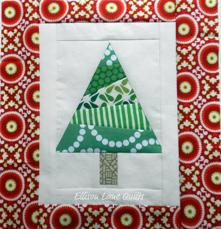 '12 Days of Christmas' Block 7: Tree