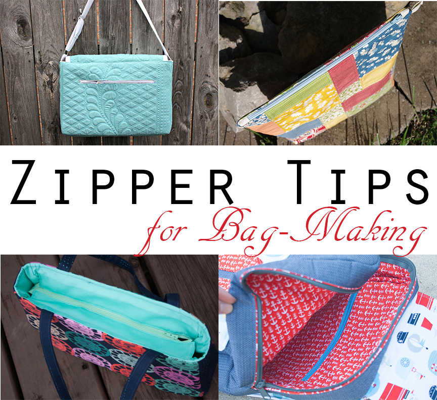 Zipper Tips for Bag-Making