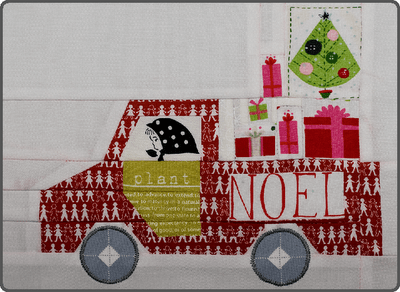 '12 Days of Christmas' Block 1: Christmas Truck